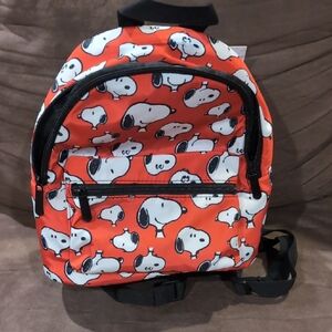 Red Snoopy Mini Backpack w